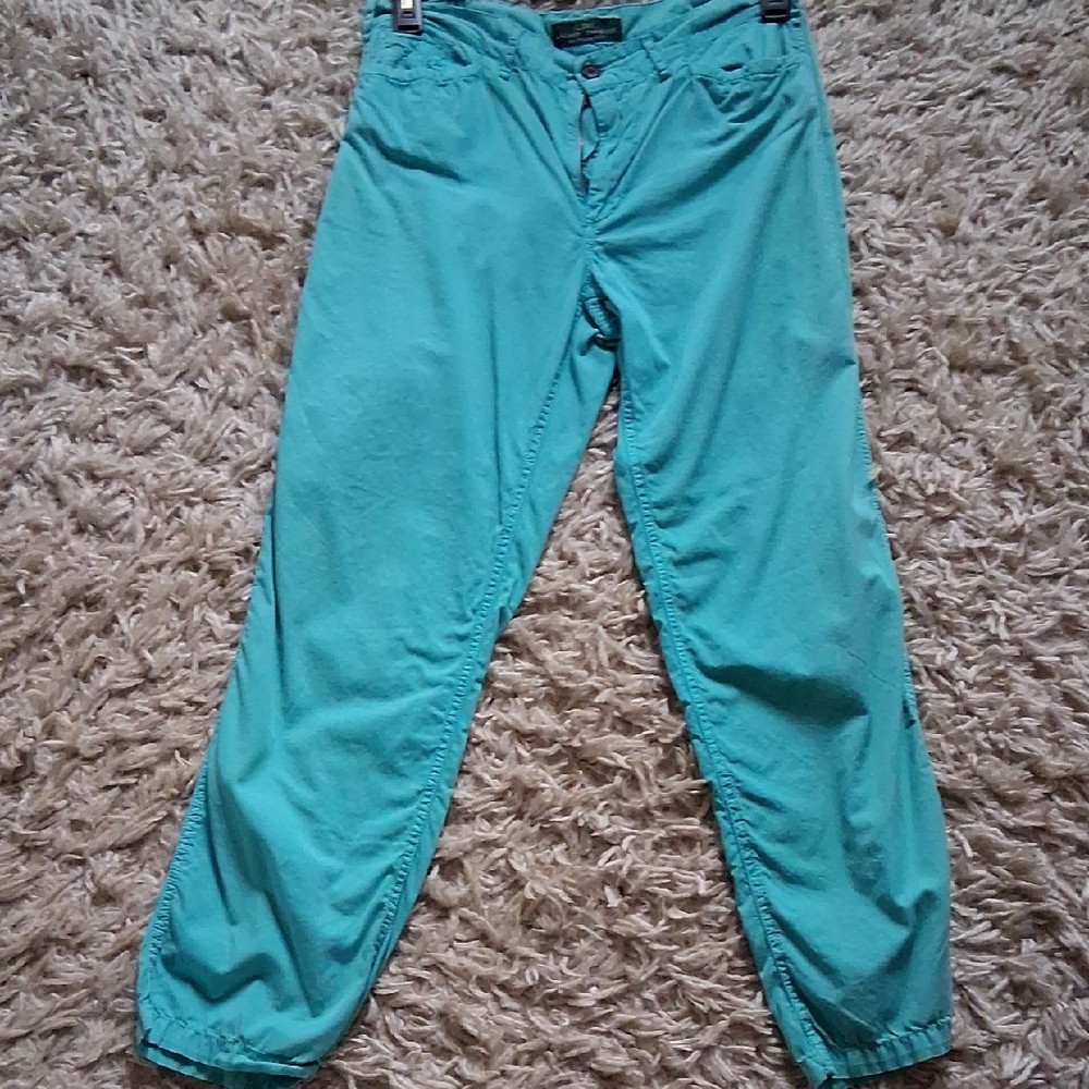 Ralph Lauren Women's Aqua Chinos